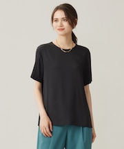 【洗える】サテンアムンゼン Tシャツ