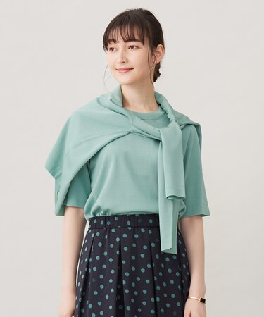 【アンサンブル対応・洗える】アセテートコットン カーディガン