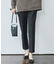 【WEB限定カラーあり・撥水加工・洗える】TRギャバテーパード パンツ