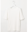 【洗える】ソフトリブ5分袖 Tシャツ