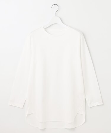 【WEB限定・洗える】ハイカウントインナー カットソー