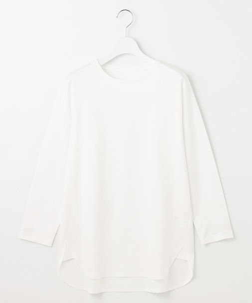 【WEB限定・洗える】ハイカウントインナー カットソー