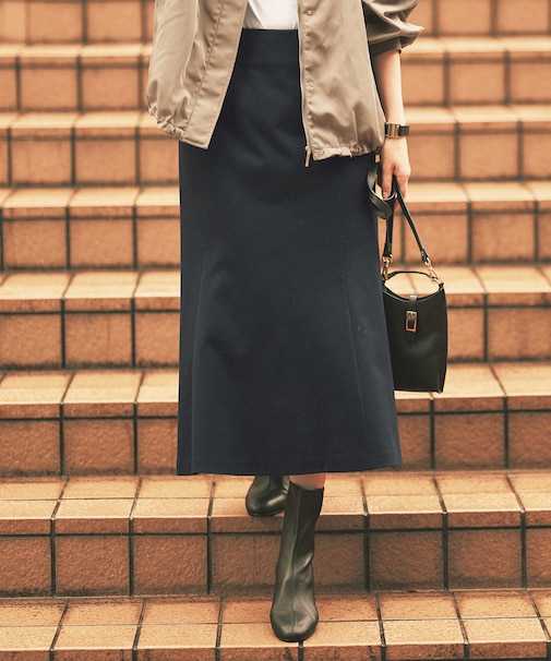 【セットアップ対応・洗える】エアーポンチ スカート