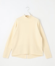 【WEB限定カラーあり・洗える】ウールカシミヤブレンドハイネック ニット