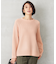 【洗える】ウールカシミヤブレンドケーブル ニット