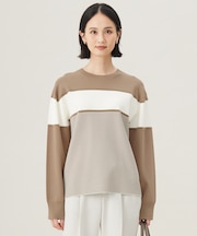 【カタログ掲載・洗える】モールコンビ ニット