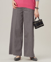 【洗える】ウスカルデニムバギー パンツ