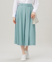 【SHIHOさん着用・洗える】ストレッチライトツイル スカート