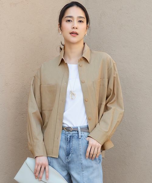 コットンブレンドジャケット｜ユニクロの通販｜&mall（アンドモール