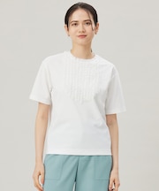 【接触冷感・UVカット・洗える】ベビーフリル Tシャツ