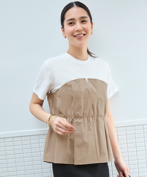 【洗える】ビスチェコンビ Tシャツ