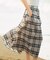 【カタログ掲載・洗える】シアーブライトチェック スカート