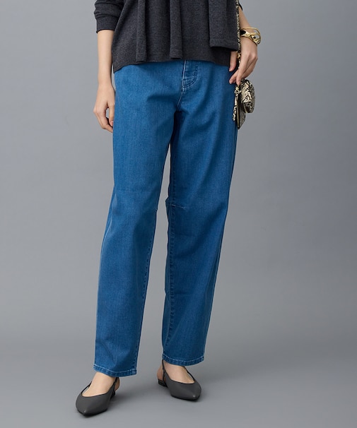 ウスカルデニムダーツカーブ パンツ