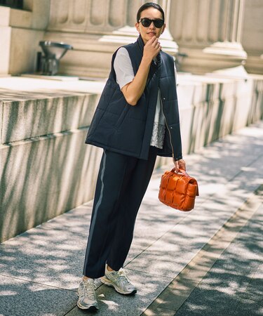 【カタログ掲載】ウールライクストレッチテーパード パンツ