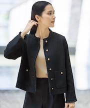 【カタログ掲載・洗える】ラメトリコットジャージー カットソー