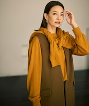【カタログ掲載・洗える】ファインウールカシミヤドルマンシルエット ニット