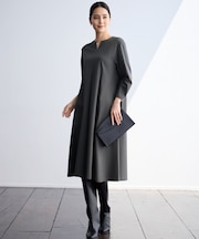 【洗える】クリアーコットンポンチ ワンピース