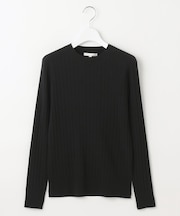【洗える】レーヨンストレッチリブインナー ニット