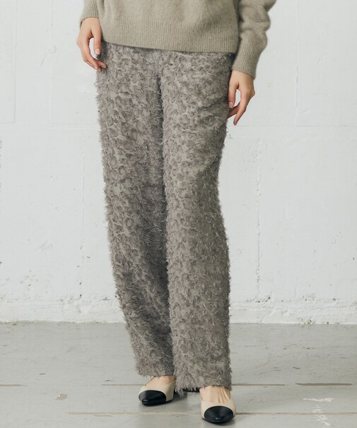 【SHIHOさん着用】カットジャカード パンツ