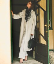 【SHIHOさん着用・新色追加・定番人気】TRギャバ裏起毛ワイド パンツ