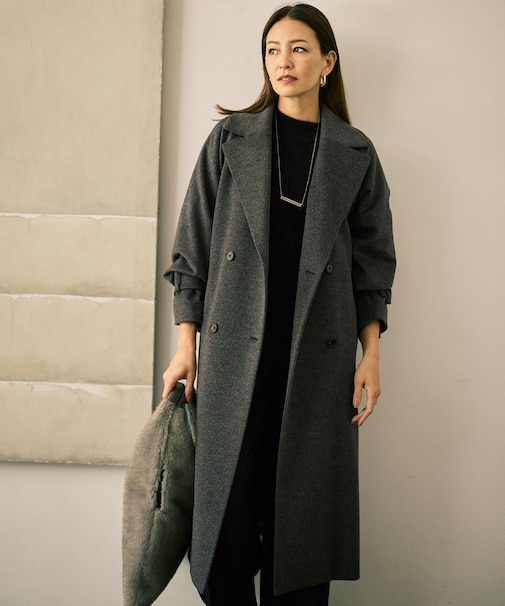 【SHIHOさん着用】ヘアリーフォックスプルオーバー ニット