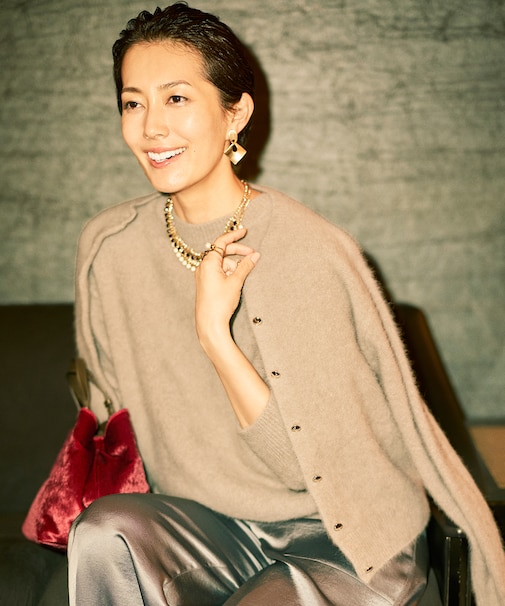 【SHIHOさん着用】ヘアリーフォックス カーディガン