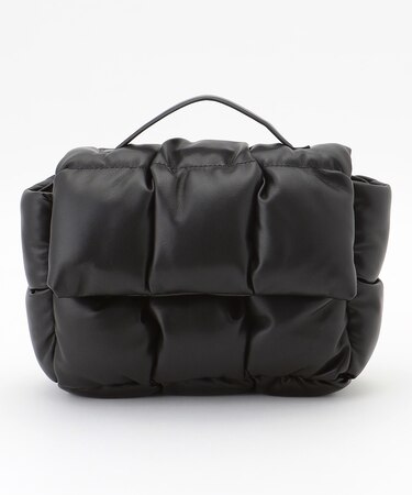 【カタログ掲載】パディングPU2WAYクラッチ バッグ