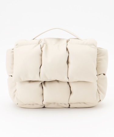 【カタログ掲載】パディングPU2WAYクラッチ バッグ