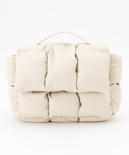 【カタログ掲載】パディングPU2WAYクラッチ バッグ