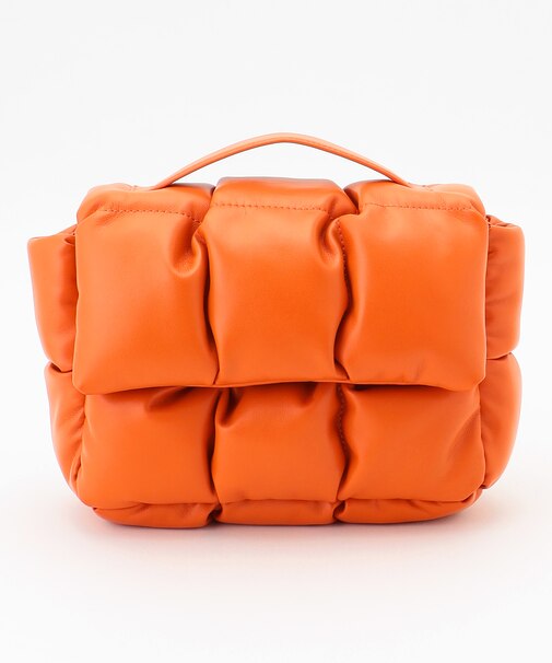 【カタログ掲載】パディングPU2WAYクラッチ バッグ