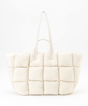 【カタログ掲載】パディングナイロン2ハンドルトート バッグ