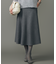 【カタログ掲載・洗える】ウールミラノニットフレア スカート