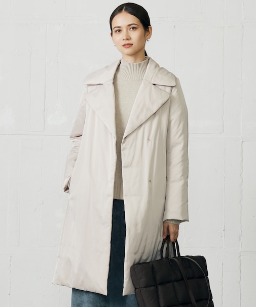 【洗える】ブライトダウン コート