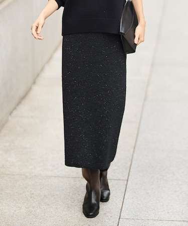 【カタログ掲載】スパンコールストレッチ スカート