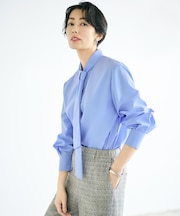 【カタログ掲載】ナチュラルタッチボウタイ ブラウス