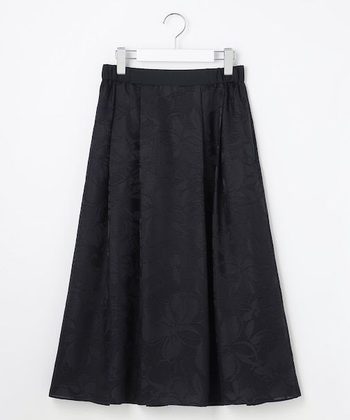 【セットアップ対応】フラワーオパールプリント スカート