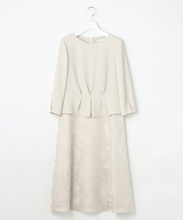 フラワーオパールプリント ワンピース