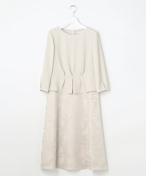 フラワーオパールプリント ワンピース