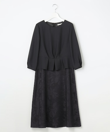 フラワーオパールプリント ワンピース