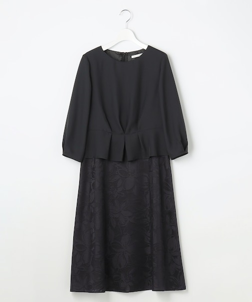 フラワーオパールプリント ワンピース