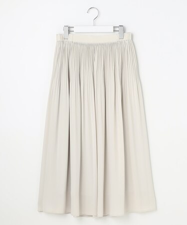 【カタログ掲載・セットアップ対応】ライトサテンプリーツ スカートII