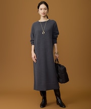 ウールハイゲージニット ワンピース