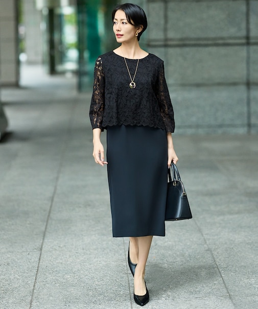 【カタログ掲載】トリアセダブルクロスレース ワンピース