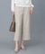 【カタログ掲載】ライトミックスツィードワイド パンツ