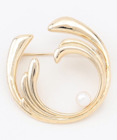 【カタログ掲載】アコヤパールサークル ブローチ