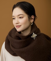 【カタログ掲載】ビジューカーブ ブローチ