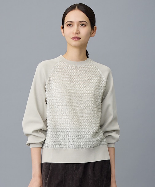 ジャカードコンビ プルオーバー