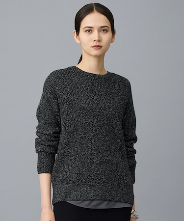 【カタログ掲載】カラーメランジ ニット