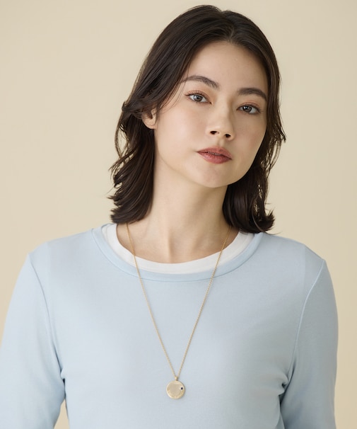 メッセージラウンド ネックレス