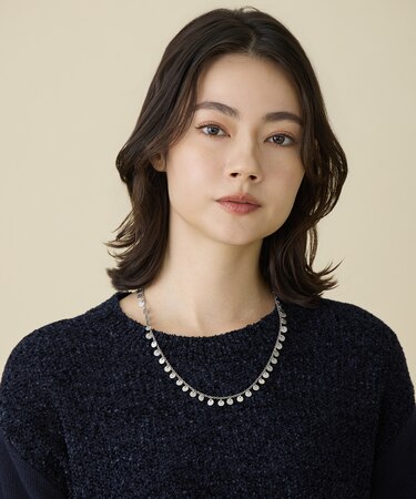 ラウンドグレイン ネックレス